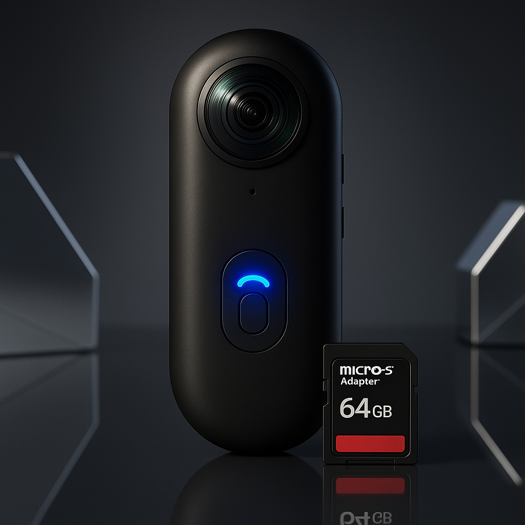 4K POV Sports Camera w/ 64GB SD Card